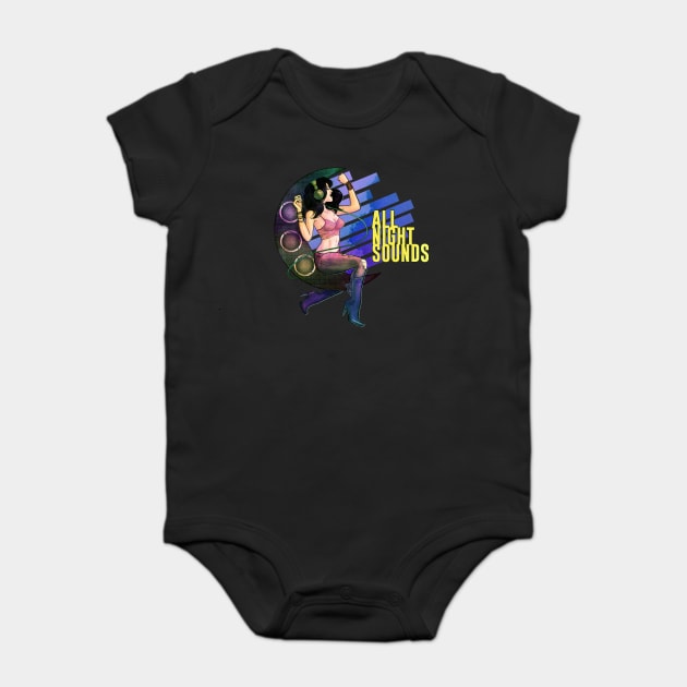 All Night Sounds Rock Out Baby Bodysuit by allnightsounds